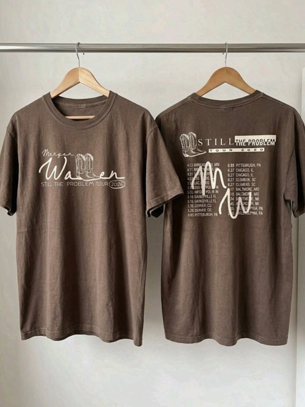 Morgan Wallen Still The Problem Tour 2026 T-Shirt Reprint